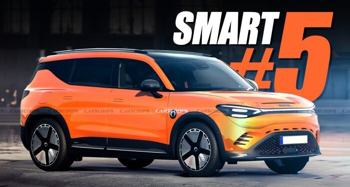 2025 Smart #5 EV: This Is What The Production SUV Will Look Like ...